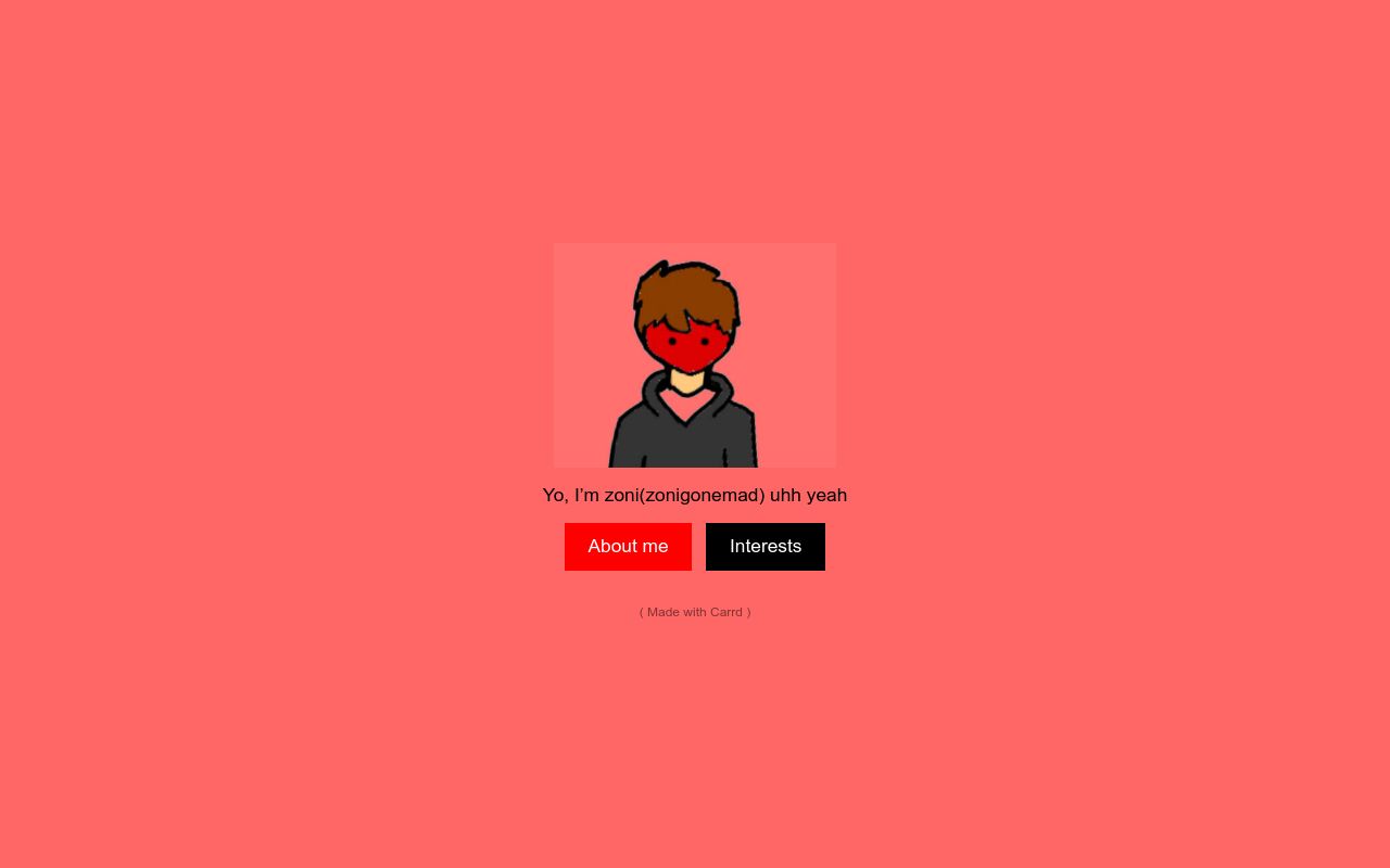 Carrd profile picture for @zoni